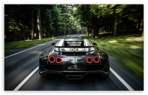 Rear View of a Bugatti FKP Hommage Sports Car on the Road UltraHD Wallpaper for UHD 16:9 ; HD 16:9 ; UltraWide 21:9 24:10 ; Widescreen 16:10 5:3 ; Fullscreen 4:3 5:4 3:2 ; Tablet 1:1 ; Mobile 9:16 10:16 2:3 3:5 3:4 ;