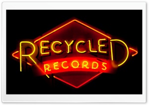 Recycled Records Ultra HD Wallpaper for 4K UHD Widescreen desktop, tablet & smartphone