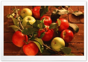 Red Apples And Green Apples Ultra HD Wallpaper for 4K UHD Widescreen desktop, tablet & smartphone