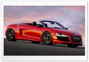 Red Audi Stasis Ultra HD Wallpaper for 4K UHD Widescreen desktop, tablet & smartphone