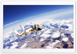 Red Bull Skydiver Ultra HD Wallpaper for 4K UHD Widescreen desktop, tablet & smartphone