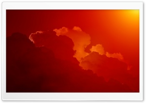 Red Clouds, Sunset Ultra HD Wallpaper for 4K UHD Widescreen desktop, tablet & smartphone