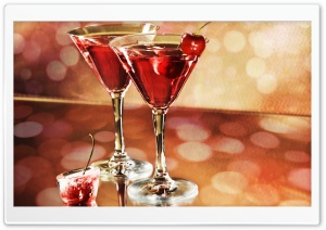Red Cocktails Ultra HD Wallpaper for 4K UHD Widescreen desktop, tablet & smartphone