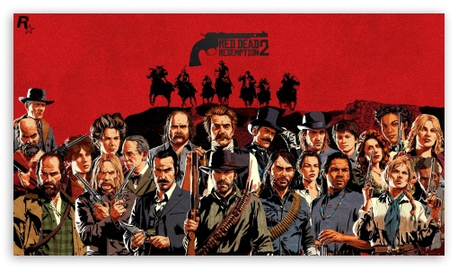 Red Dead Redemption 2 Rival Gangs UltraHD Wallpaper for UHD 16:9 ; HD 16:9 ; UltraWide 21:9 24:10 ;