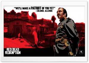 Red Dead Redemption, Colonel Allende Ultra HD Wallpaper for 4K UHD Widescreen desktop, tablet & smartphone