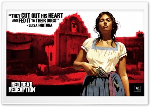 Red Dead Redemption, Luisa Ultra HD Wallpaper for 4K UHD Widescreen desktop, tablet & smartphone