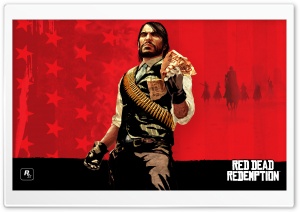 Red Dead Redemption, Marston Wanted Ultra HD Wallpaper for 4K UHD Widescreen desktop, tablet & smartphone