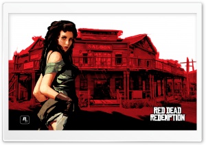 Red Dead Redemption, Scarlet Lady Ultra HD Wallpaper for 4K UHD Widescreen desktop, tablet & smartphone