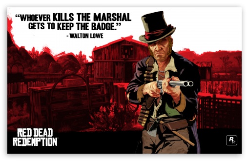 Red Dead Redemption, Walton Lowe UltraHD Wallpaper for HD 16:9 ; Widescreen 16:10 5:3 ; Fullscreen 4:3 5:4 ;