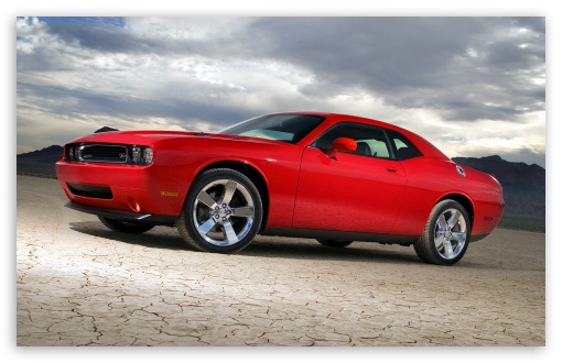 Red Dodge Challenger RT UltraHD Wallpaper for HD 16:9 ; Widescreen 16:10 5:3 ; Fullscreen 3:2 ;