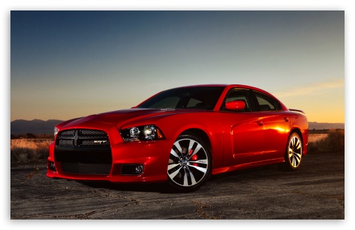 Red Dodge Charger SRT8 UltraHD Wallpaper for HD 16:9 ; Widescreen 16:10 5:3 ; Fullscreen 4:3 5:4 3:2 ; Dual 4:3 5:4 ;