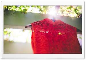 Red Engagement Dress Ultra HD Wallpaper for 4K UHD Widescreen desktop, tablet & smartphone