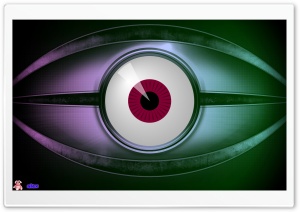 Red Eye 4K UHD Wallpaper for Widescreen and UltraWide Desktop, UltraHD TV, Smartphone, Tablet