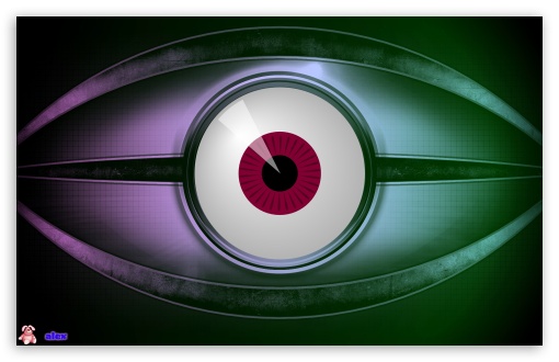 Red Eye UltraHD Wallpaper for Widescreen 16:10 ;