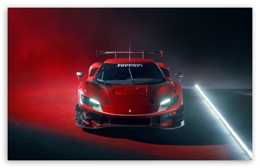 Red Ferrari 296 GT3 Sports Car UltraHD Wallpaper for UHD 16:9 ; HD 16:9 ; UltraWide 21:9 24:10 32:9 32:10 ; Widescreen 16:10 5:3 ; Fullscreen 4:3 5:4 3:2 ; Tablet 1:1 ; Mobile 3:4 ; Dual 16:10 5:3 16:9 4:3 5:4 3:2 ;