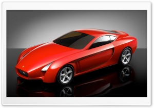 Red Ferrari 3D Ultra HD Wallpaper for 4K UHD Widescreen desktop, tablet & smartphone
