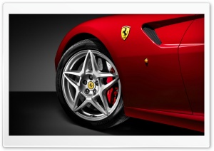 Red Ferrari 599 Wheel Ultra HD Wallpaper for 4K UHD Widescreen desktop, tablet & smartphone