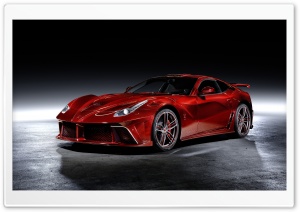 Red Ferrari F12 Berlinetta Mansory La Rivoluzione Car Ultra HD Wallpaper for 4K UHD Widescreen desktop, tablet & smartphone