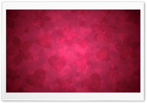 Red Floral Pattern Ultra HD Wallpaper for 4K UHD Widescreen desktop, tablet & smartphone