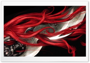 Red Hair - Heavenly Sword Ultra HD Wallpaper for 4K UHD Widescreen desktop, tablet & smartphone