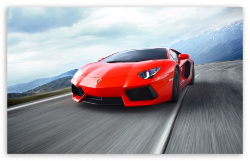 Red Lamborghini UltraHD Wallpaper for Widescreen 16:10 ;