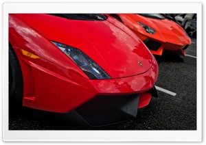 Red Lamborghinis Ultra HD Wallpaper for 4K UHD Widescreen desktop, tablet & smartphone