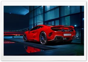 Red McLaren Car Ultra HD Wallpaper for 4K UHD Widescreen desktop, tablet & smartphone