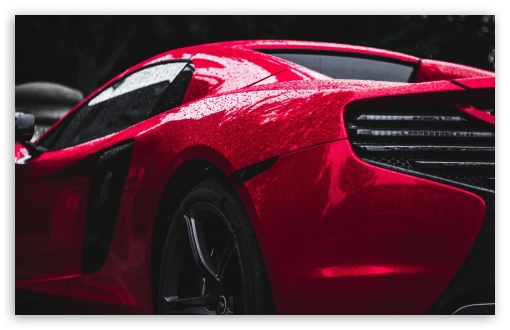 Red McLaren Sports Car UltraHD Wallpaper for HD 16:9 ; UltraWide 21:9 ; Widescreen 16:10 5:3 ; Fullscreen 4:3 5:4 3:2 ; Tablet 1:1 ;