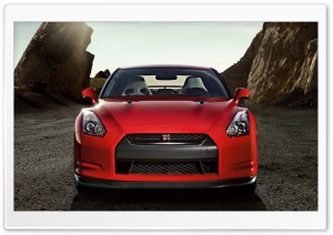 Red Nissan GT R Ultra HD Wallpaper for 4K UHD Widescreen desktop, tablet & smartphone