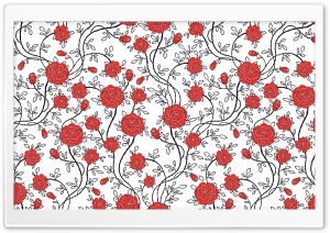 Red Rose Flower Ultra HD Wallpaper for 4K UHD Widescreen desktop, tablet & smartphone