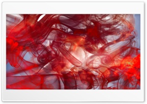 Red Smoke vs Blue Ultra HD Wallpaper for 4K UHD Widescreen desktop, tablet & smartphone