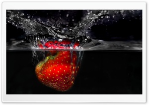Red Strawberry Ultra HD Wallpaper for 4K UHD Widescreen desktop, tablet & smartphone