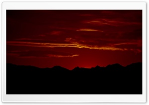 Red Sunset Ultra HD Wallpaper for 4K UHD Widescreen desktop, tablet & smartphone
