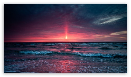 Red Sunset UltraHD Wallpaper for 8K UHD TV 16:9 Ultra High Definition 2160p 1440p 1080p 900p 720p ;