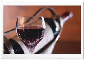 Red Wine Glass Ultra HD Wallpaper for 4K UHD Widescreen desktop, tablet & smartphone