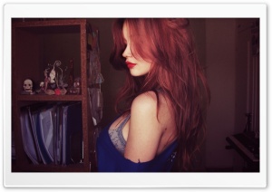 Redhead Girl Ultra HD Wallpaper for 4K UHD Widescreen desktop, tablet & smartphone