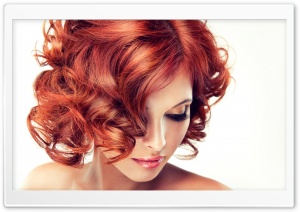 Redhead Model Makeup Ultra HD Wallpaper for 4K UHD Widescreen desktop, tablet & smartphone