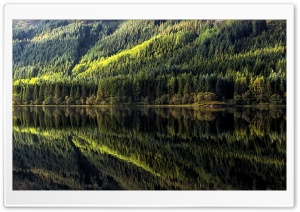 Reflections on Loch Chon Ultra HD Wallpaper for 4K UHD Widescreen desktop, tablet & smartphone