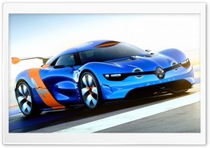 Renault Alpine Concept Car Ultra HD Wallpaper for 4K UHD Widescreen desktop, tablet & smartphone