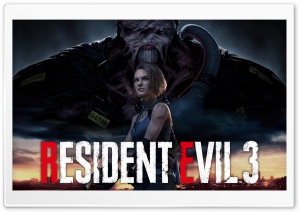 Resident Evil 3 Nemesis 2020 8K Jill Ultra HD Wallpaper for 4K UHD Widescreen desktop, tablet & smartphone