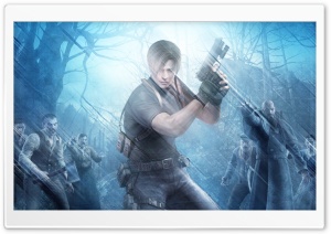resident evil 4 4K UHD Wallpaper for Widescreen and UltraWide Desktop, UltraHD TV, Smartphone, Tablet