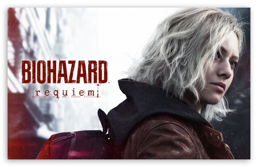Resident Evil Requiem 2026 Game Grace UltraHD Wallpaper for UHD 16:9 ; HD 16:9 ; UltraWide 21:9 24:10 32:9 32:10 ; Widescreen 16:10 ; Tablet 1:1 ; Mobile 9:16 9:19.5 9:20 ; Dual 16:10 16:9 ;