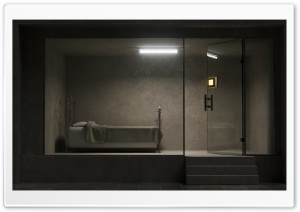 Resident Evil Requiem Emilys Cell 4K UHD Wallpaper for Widescreen and UltraWide Desktop, UltraHD TV, Smartphone, Tablet