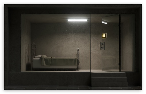 Resident Evil Requiem Emilys Cell UltraHD Wallpaper for UHD 16:9 ; HD 16:9 ; UltraWide 21:9 24:10 32:9 32:10 ; Widescreen 16:10 ; Tablet 1:1 ; Dual 16:10 16:9 ;