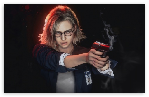 Resident Evil Requiem Grace FBI analyst UltraHD Wallpaper for UHD 16:9 ; HD 16:9 ; UltraWide 21:9 24:10 32:9 32:10 ; Widescreen 16:10 ; Tablet 1:1 ; Dual 16:10 16:9 ; Triple 16:10 16:9 ;