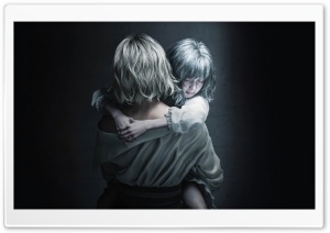 Resident Evil Requiem Grace saves Emily 4K UHD Wallpaper for Widescreen and UltraWide Desktop, UltraHD TV, Smartphone, Tablet