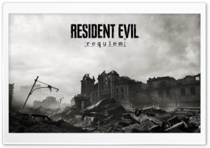 Resident Evil Requiem Raccoon City 4K UHD Wallpaper for Widescreen and UltraWide Desktop, UltraHD TV, Smartphone, Tablet