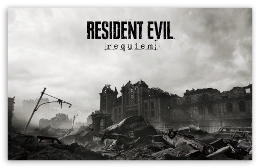 Resident Evil Requiem Raccoon City UltraHD Wallpaper for UHD 16:9 ; HD 16:9 ; UltraWide 32:9 32:10 ; Widescreen 16:10 ; Tablet 1:1 ; Mobile 9:16 ; Dual 16:10 16:9 ;