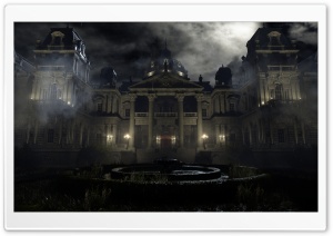 Resident Evil Requiem Rhodes Hill Chronic Care Center 4K UHD Wallpaper for Widescreen and UltraWide Desktop, UltraHD TV, Smartphone, Tablet