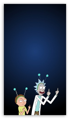 Rick and Morty Peace among Worlds UltraHD Wallpaper for Mobile 9:16 ;